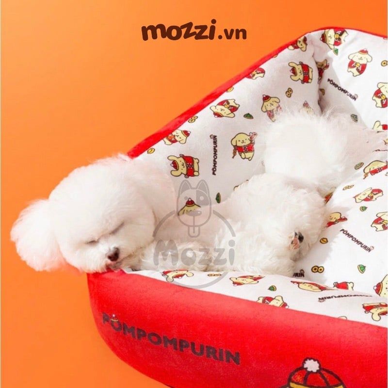 Nệm mềm PomPom có thể tháo rời cho chó mèo