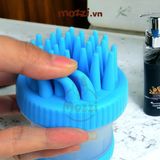 Bàn chải tắm tạo bọt gai lớn đựng xà phòng cho chó lớn 