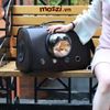 Balo Túi đựng chó mèo Phi hành gia da 44x26x31cm - Túi