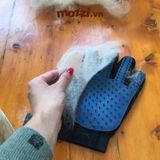  Găng tay chải gom lông True Touch cho chó mèo 