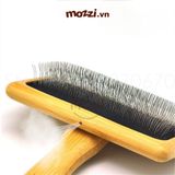  Lược chải lông chó mèo GoldPets cán gỗ không bọc đầu chải phồng lông chuyên dụng 