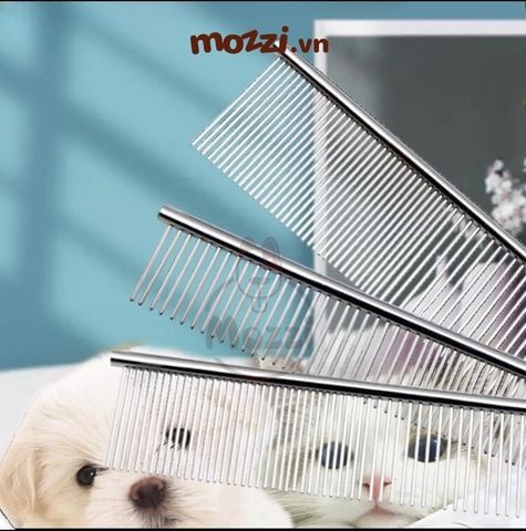  Lược chải lông chó mèo inox gỡ lông rối lông rụng 