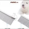Lược chải lông chó mèo inox gỡ lông rối lông rụng