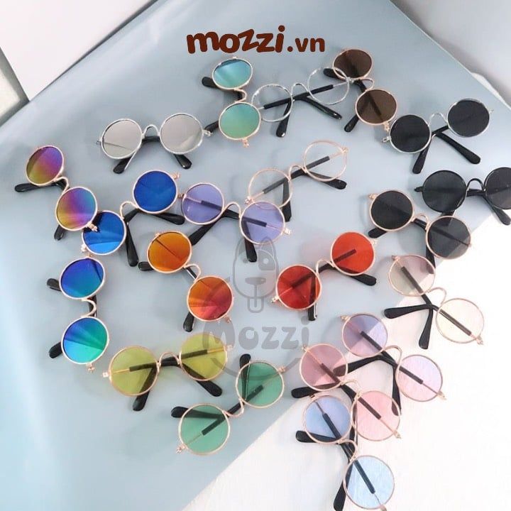 Kính mát gọng inox thời trang cho mèo và chó nhỏ