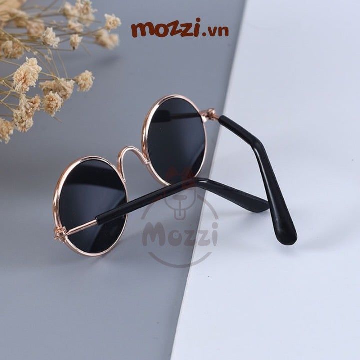 Kính mát gọng inox thời trang cho mèo và chó nhỏ