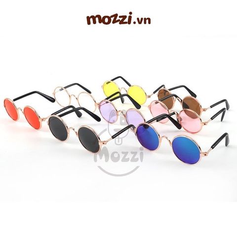  Kính mát gọng inox thời trang cho mèo và chó nhỏ 