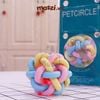 Đồ chơi Vòng cao su cuộn phát sáng 6cm cho chó mèo