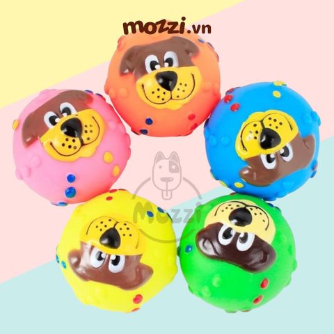  Bóng âm thanh hình chó 7cm cho chó mèo 