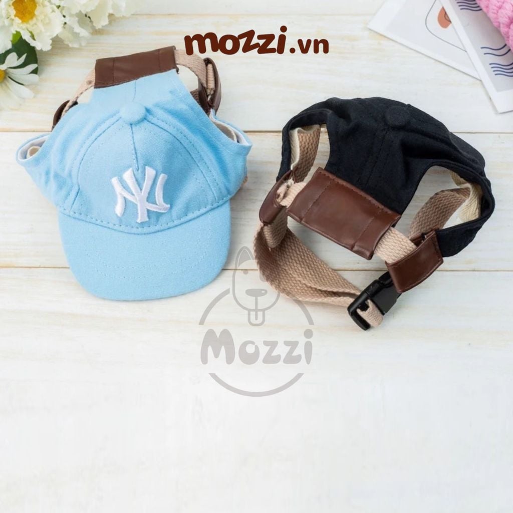 Nón lưỡi trai LA NY cho chó mèo