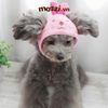 Nón vải hở tai hình thú dễ thương cho chó mèo