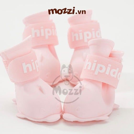 Giày cao su Hipidog Boots đi mưa chống ướt cho chó mèo