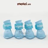  Giày cao su hình cá heo Hipidog Boots đi mưa chống ướt cho chó mèo 