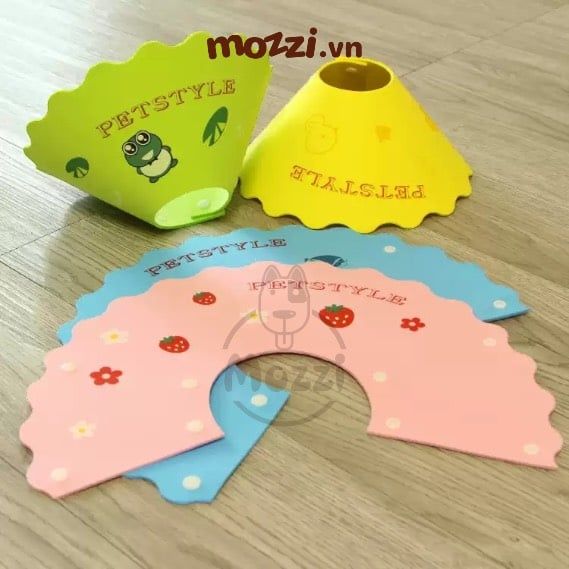 Loa chống liếm cho chó mèo Petstyle dạng xốp mềm tránh nhiễm trùng và vết thương