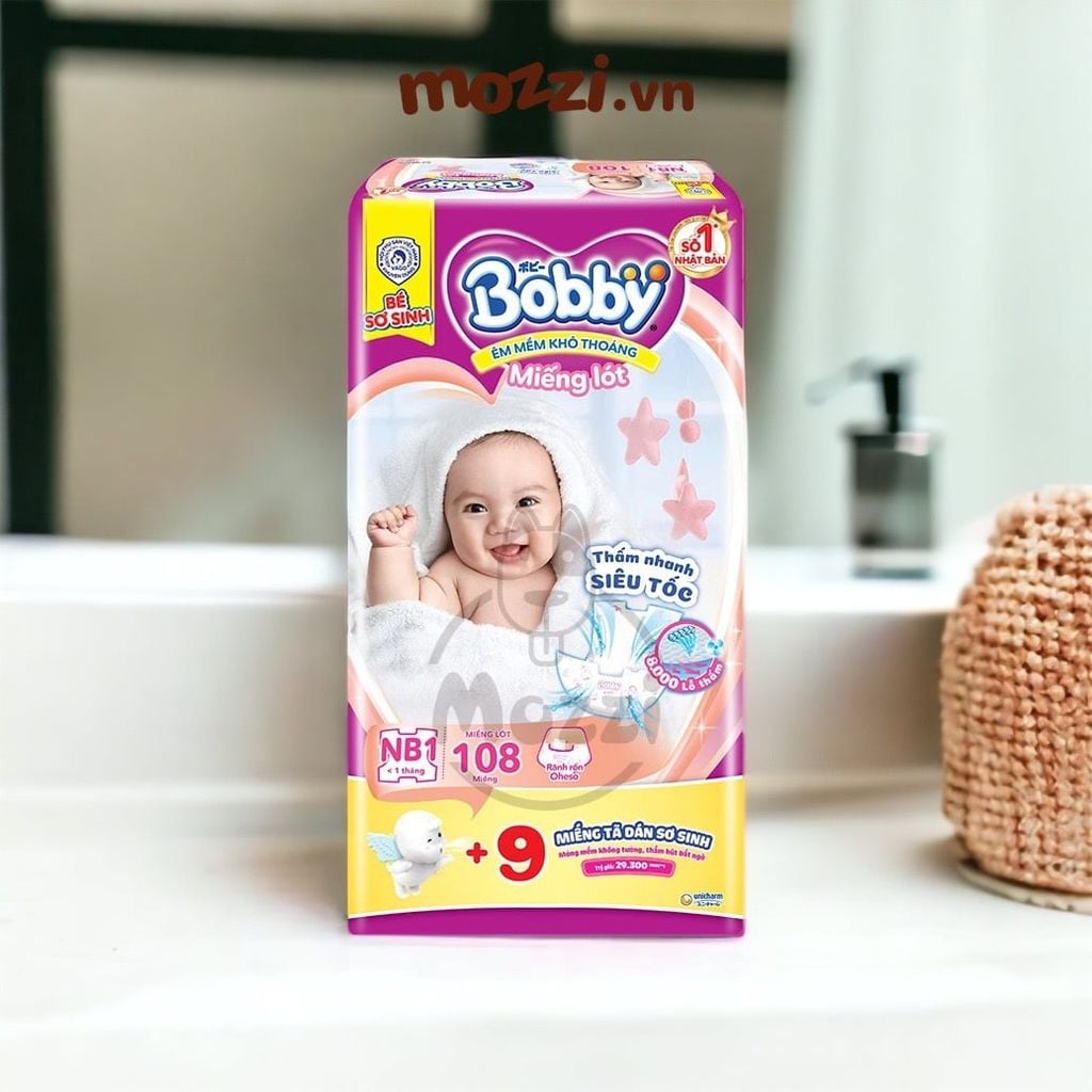 Miếng lót dán tã quấn vải Bobby cho chó đực