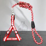  Dây dắt yếm ngực phản quang cho chó mèo 