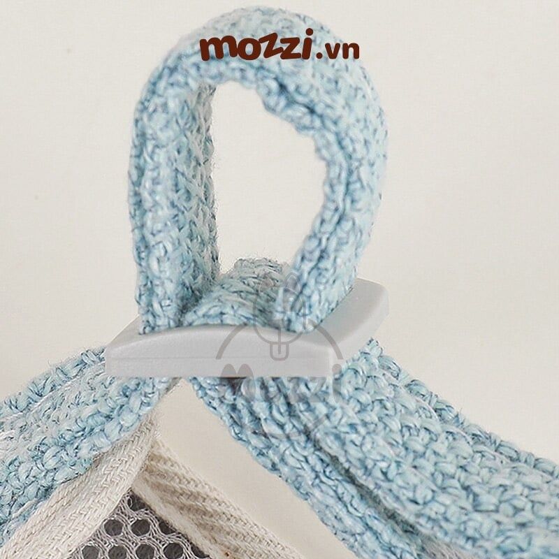 DoHa Dây dắt yếm ngực hình mặt gấu cho chó mèo