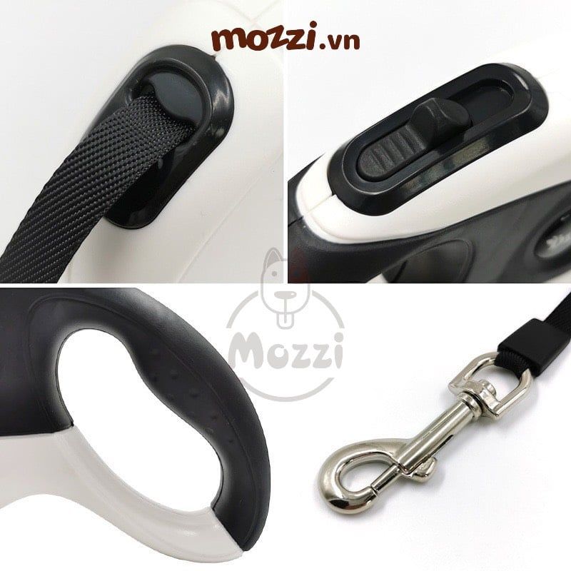 Dây dắt kéo tự động Diil 3m 5m cho chó mèo