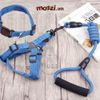 Set dây dắt yếm ngực kèm vòng cổ có tay cầm cho chó mèo