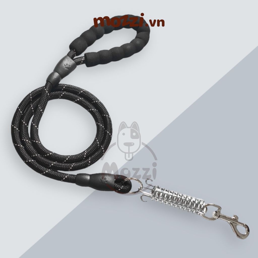 Dây dắt có lò xo trợ lực cho chó