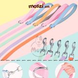  Set dây dắt kèm vòng cổ 7 màu cho chó 