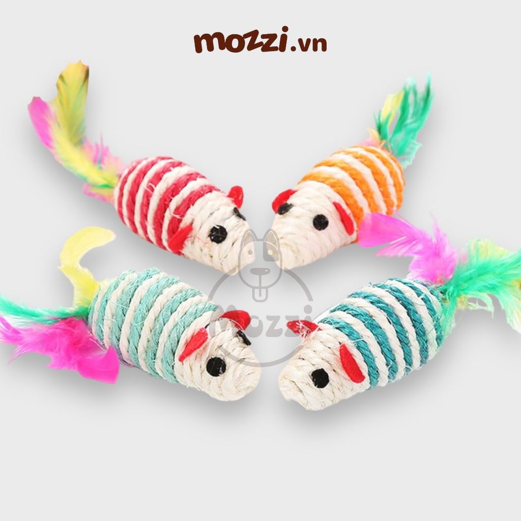 Đồ chơi dây thừng cuộn cho chó mèo