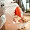 Ổ nệm Cá mập cho chó mèo (Ổ nệm Cá mập cho thú cưng)