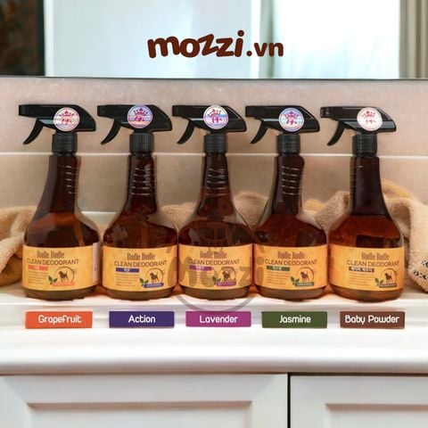  Xịt khử mùi dưỡng lông Budle’Budle hương thảo mộc Chai 530ml cho chó mèo 
