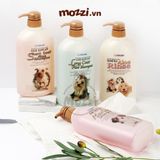  Sữa tắm Forcans Hàn Quốc Nha đam Chai 750ml cho chó lông ngắn, lông dài, chó con nhạy cảm 