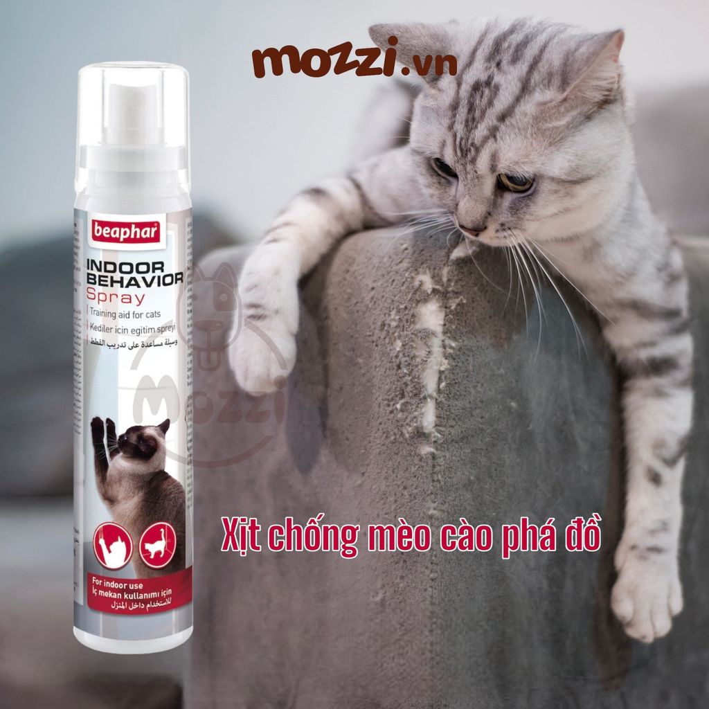 Beaphar Bình xịt chống chó mèo cắn phá đồ