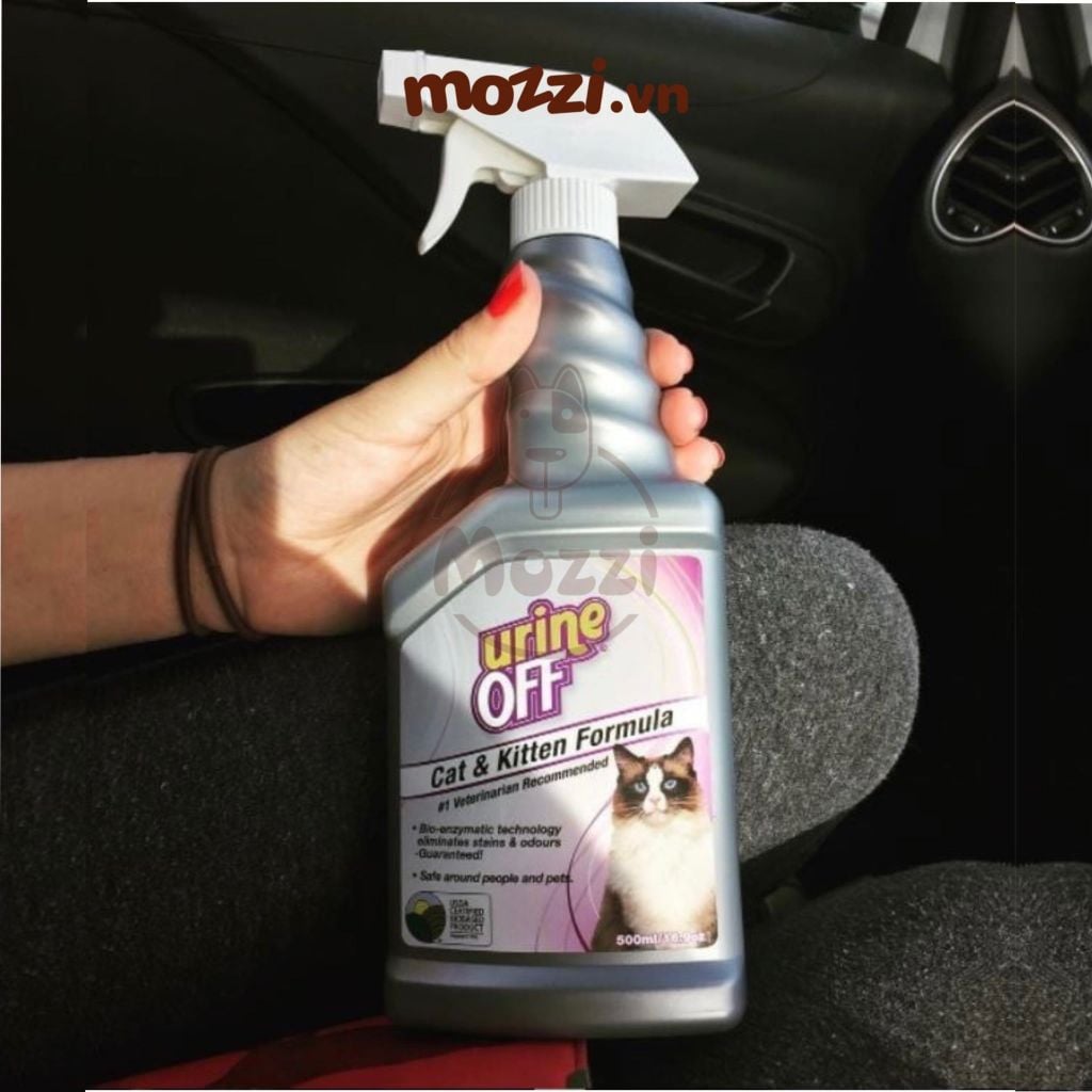 Urine Off Xịt khử mùi và khử ố nước tiểu chó mèo