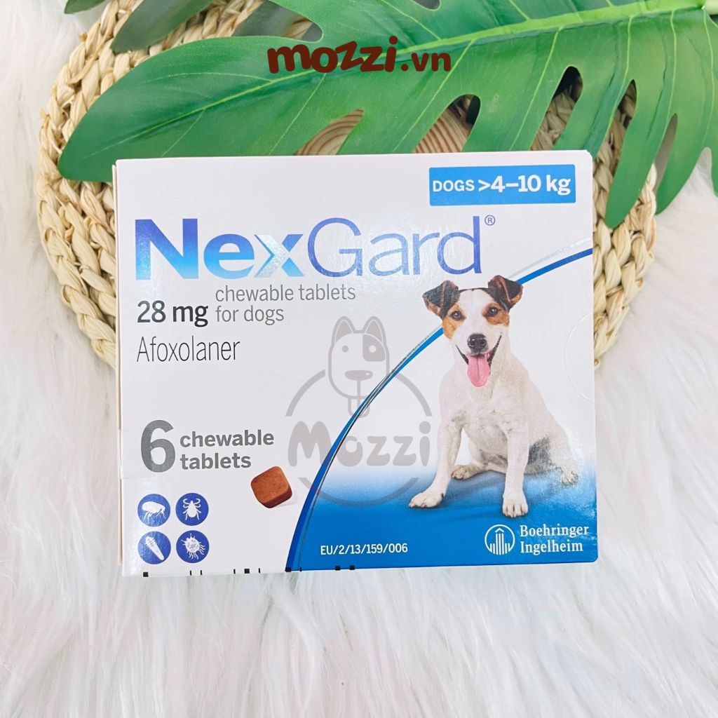 Viên nhai trị ve bọ chét Nexgard cho chó