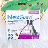  Viên nhai trị ve bọ chét Nexgard cho chó 