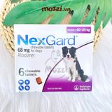  Nexgard Viên nhai trị ve bọ chét cho chó 