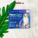  Nexgard Spectra Viên nhai tẩy giun và trị ve bọ chét cho chó 