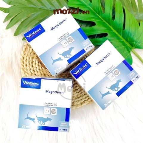  Gel dưỡng da dưỡng lông Megaderm Virbac cho chó mèo 