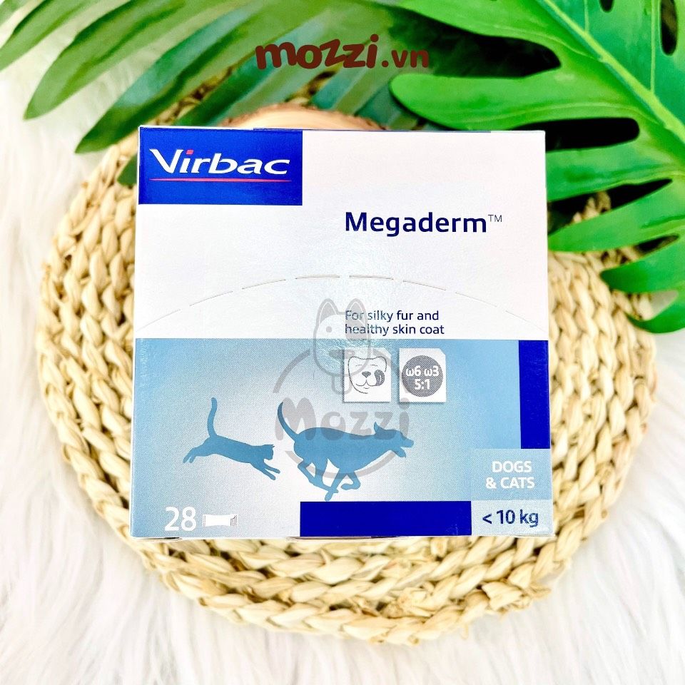 Gel dưỡng da dưỡng lông Megaderm Virbac cho chó mèo