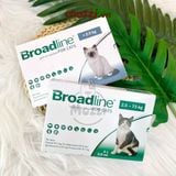  Nexgard Combo (Broadline) Nhỏ gáy tẩy giun và trị ve rận bọ chét cho mèo 