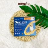  Nexgard Spectra Viên nhai tẩy giun và trị ve bọ chét cho chó 