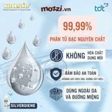 Chai xịt mau lành vết thương ngoài da Nano Silvergiene giảm hôi miệng viêm nha chu cho chó mèo Chai 60ml 