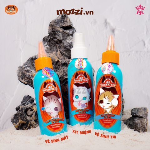  Dung dịch vệ sinh mắt Lee&Webster Chai 130ml cho mèo 