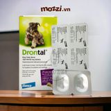  Viên nhai tẩy giun Drontal Tasty Bone Elanco cho chó 