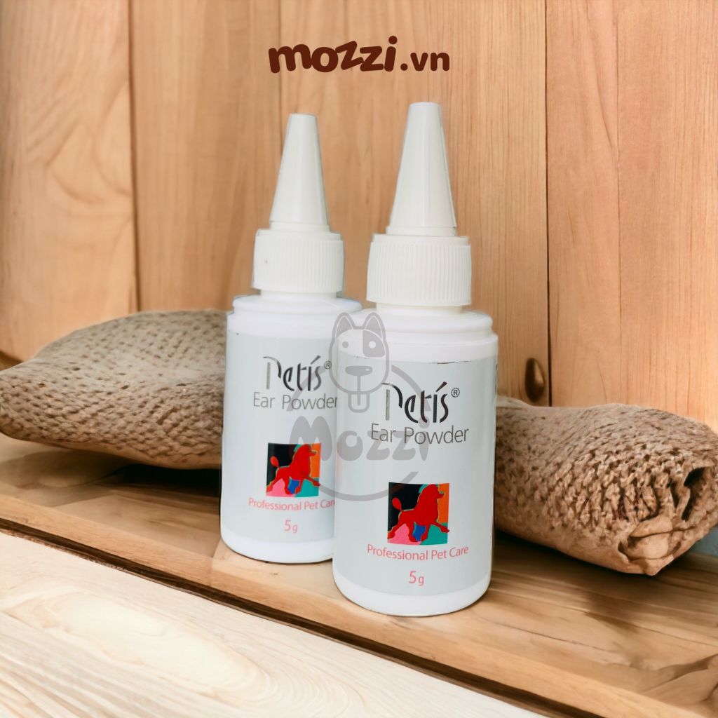 Bột nhổ lông tai Petis Alkin Ear Powder cho chó mèo