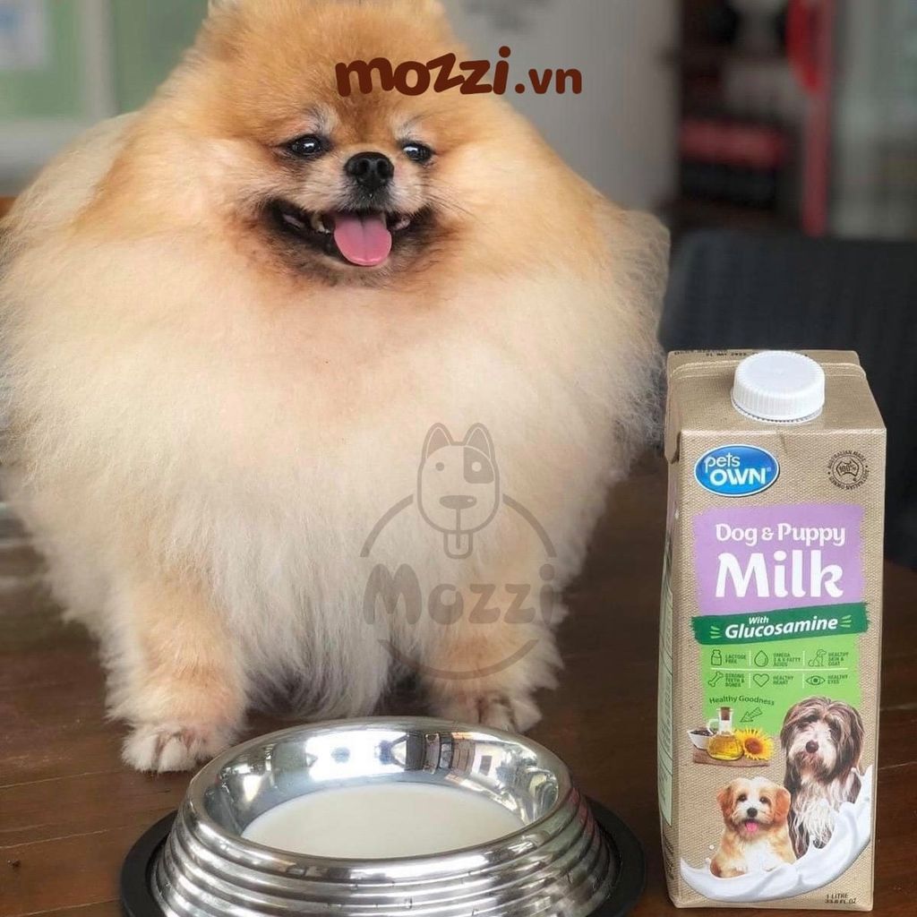 Sữa tươi Úc Pets OWN Hộp 1L với Glucosamine cho chó mèo