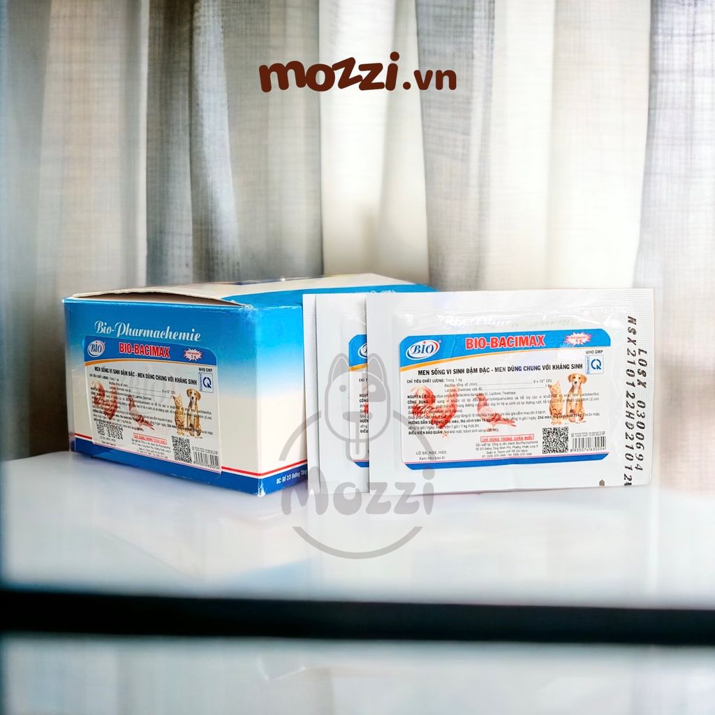 Men Vi sinh sống đậm đặc Bacimax cho chó mèo