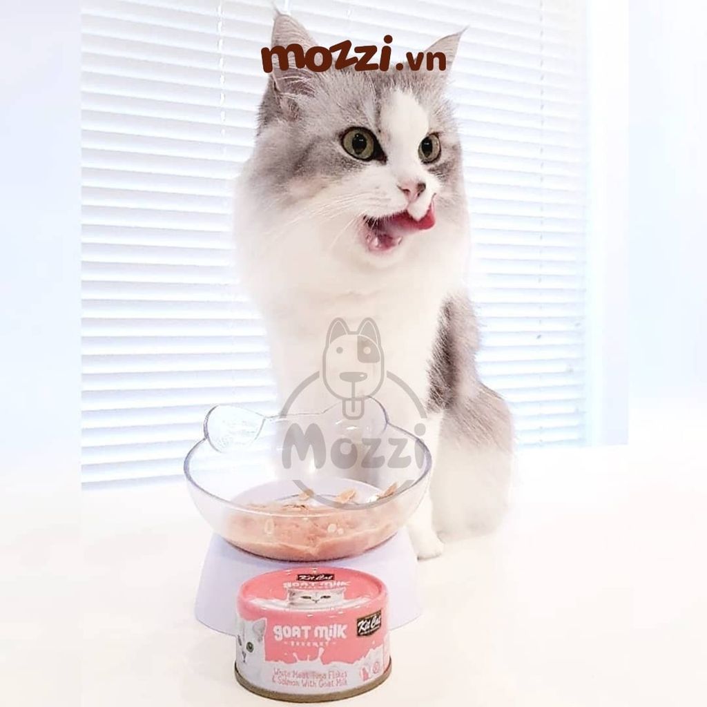 Pate cho mèo Pate sữa dê KitCat Lon 70gr
