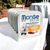  Pate cho chó Monge mix trái cây Hộp 100gr 