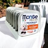  Pate cho chó Monge mix trái cây Hộp 100gr 