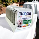  Pate cho chó Monge mix trái cây Hộp 100gr 