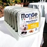  Pate cho chó Monge mix trái cây Hộp 100gr 