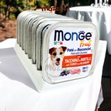  Pate cho chó Monge mix trái cây Hộp 100gr 